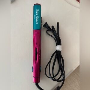 BedHead Pink and Teal Hair Straightener